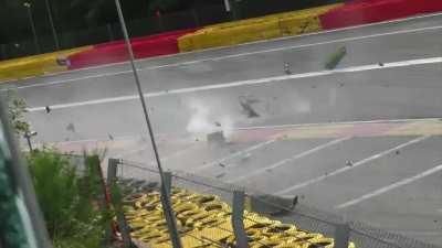 Race start of the 24 Hours of Spa.