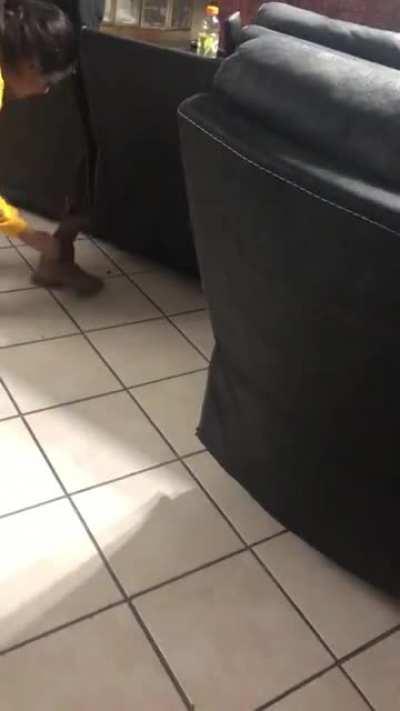 Not sure if this counts as a perfectly cut scream. By the way, I was completely butt naked while filming this.