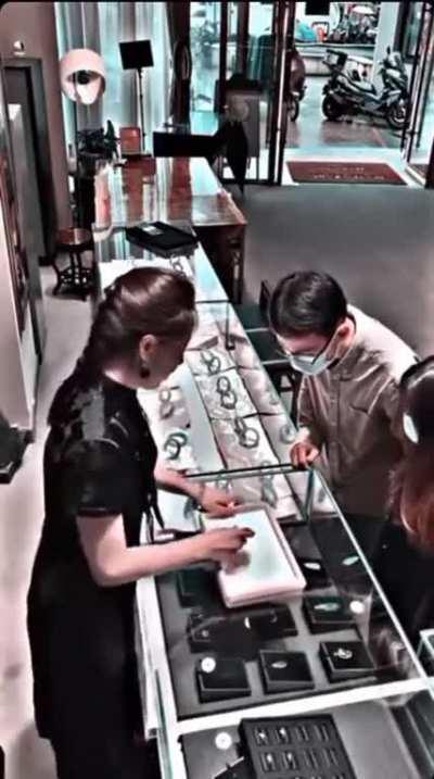 She knew exactly what was Happening 