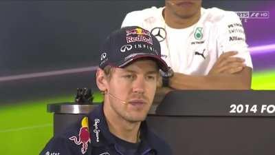 Vettel's answer to 