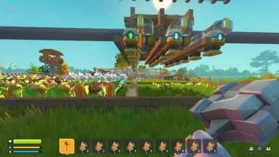 Survival auto Harvest>Plant>Water machine (120 crops)