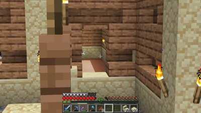 The most personality i've ever seen in a minecraft mob