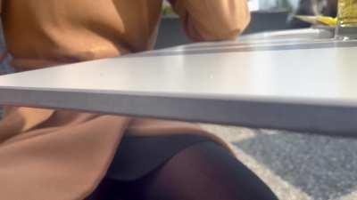 Flashing on the terrasse 