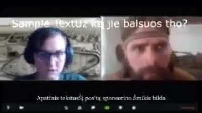 Už ką jie balsuos tho?