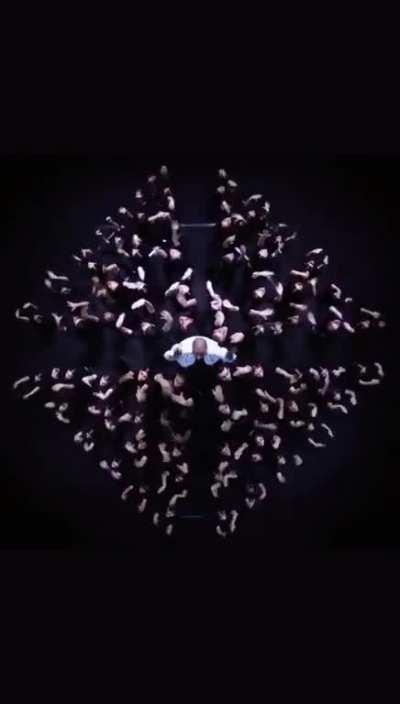 'Human Geometry' by Sadeck Waff. A celebration of form and movement.