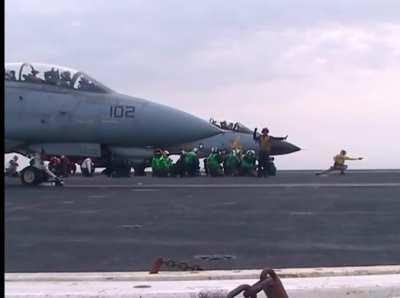 F14 tomcat whistling engines.