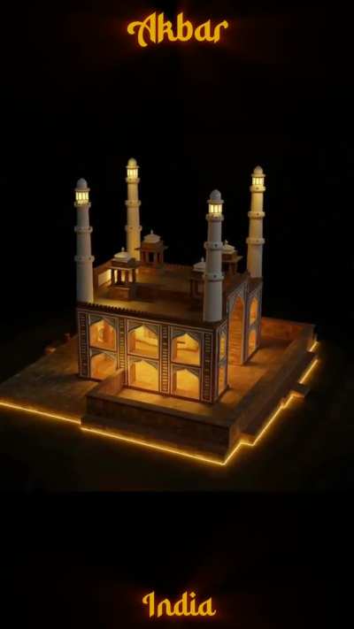 Illuminated Tombs of the Mughals.