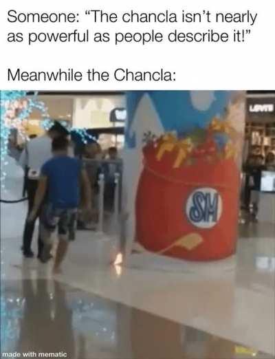 I fear no man, but that thing… it scares me