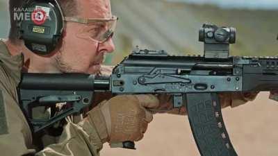 Shooting Guns in Ultra Slow Motion by Kalashnikov Group