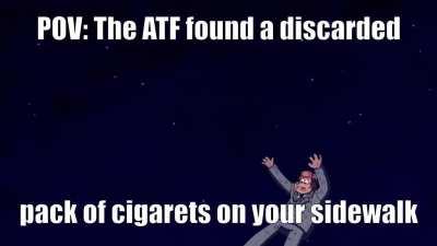 I originally mixed up the ATF with the AFT in this meme.
