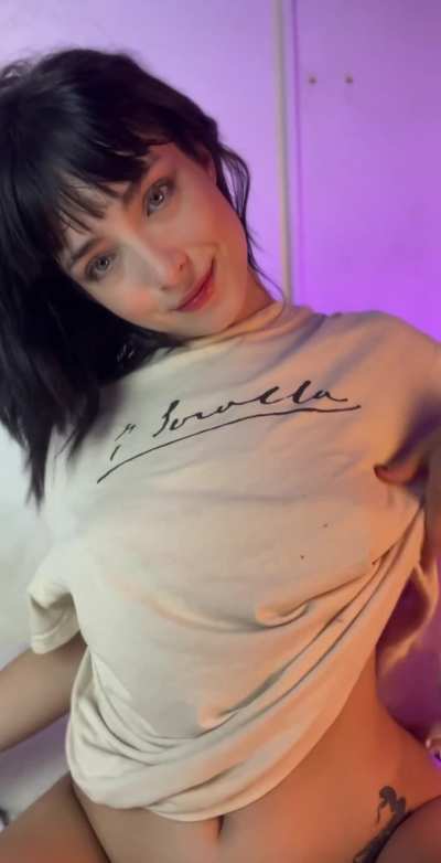 I've been thinking about this moment all day and it's finally here