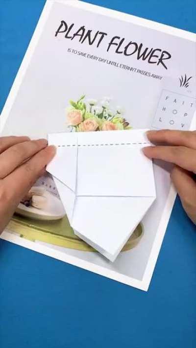 Flapping Paper Plane ✈