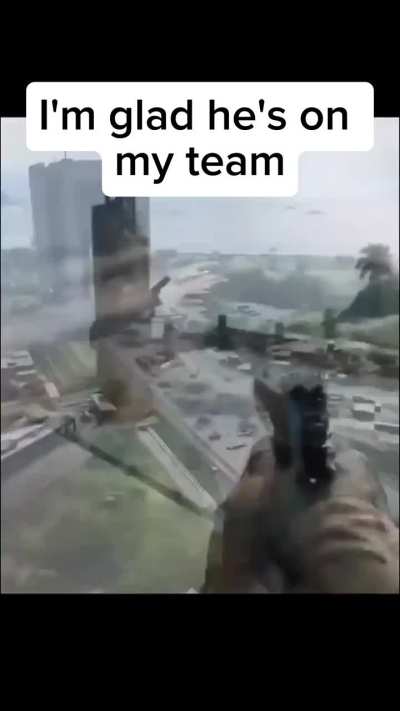 My man brought War in a battlefield