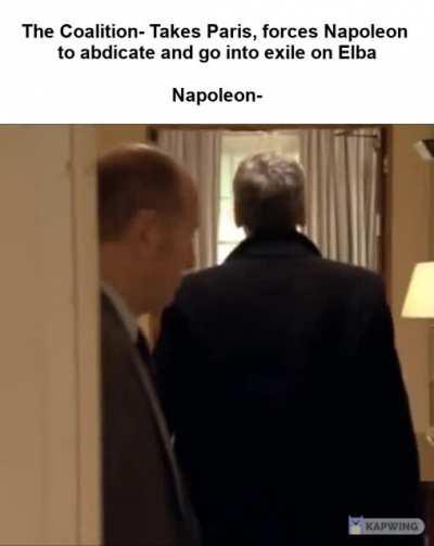 Narrator's voice- and they DID see him again.