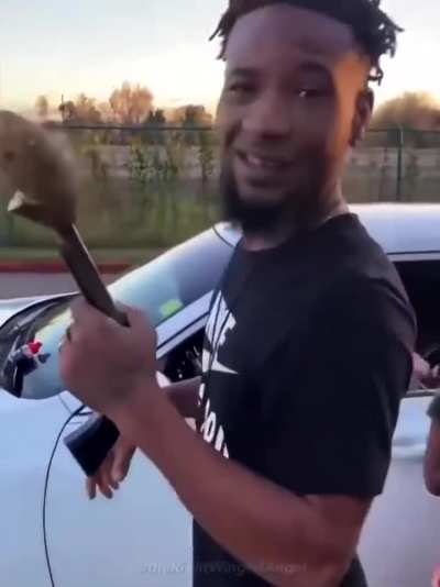 Man dangerously shoots gun near young children. The sheer amount of recklessness is astounding. 