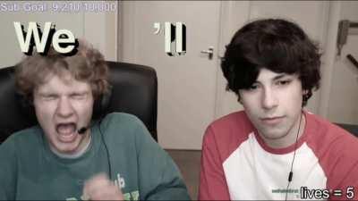 “we’ll be right back”