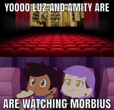 As we all know. Luz and Amity are fellow Morb-heads!