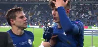 Kai Havertz post match interview