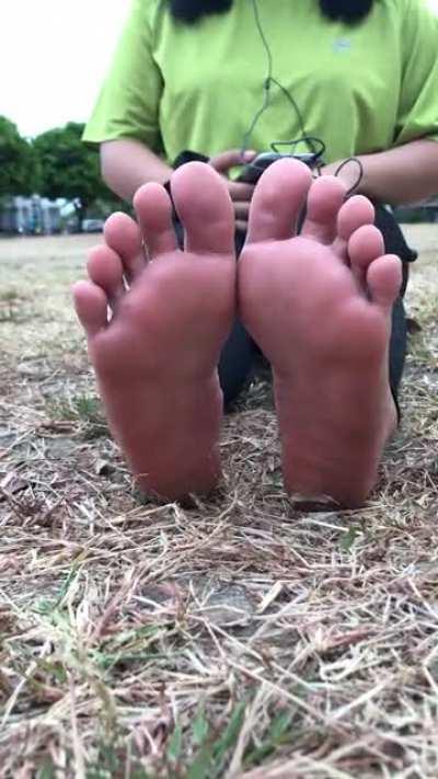 Scrunching in public