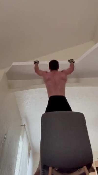 This is the most I’ve gotten off that ledge