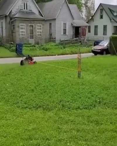 The smart way to mow the lawn