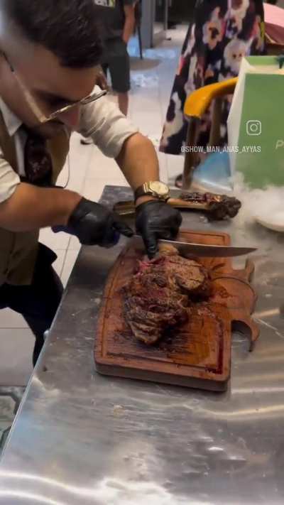 The presentation really came up short