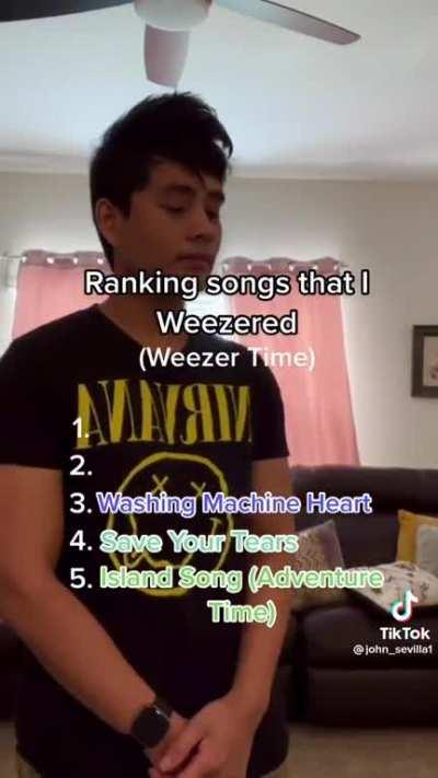 this doesn’t remotely sound like weezer in the vocals or the sound.