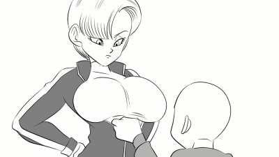 Android 18's zipper trouble (FunsexyDB)