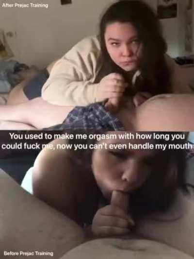 Before & After Prejac Training