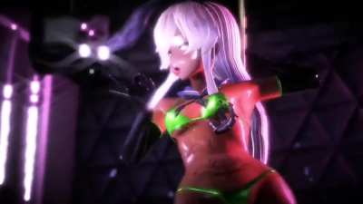 Shimakaze Gyaru Slut - Sexy Me [MMD R18]