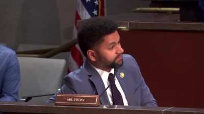 Rep. Maxwell Frost kicked out from an Oversight hearing for calling Elon Musk and Trump grifters.