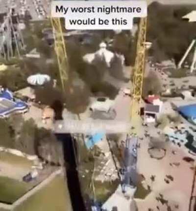 I just hate heights and this is my nightmare