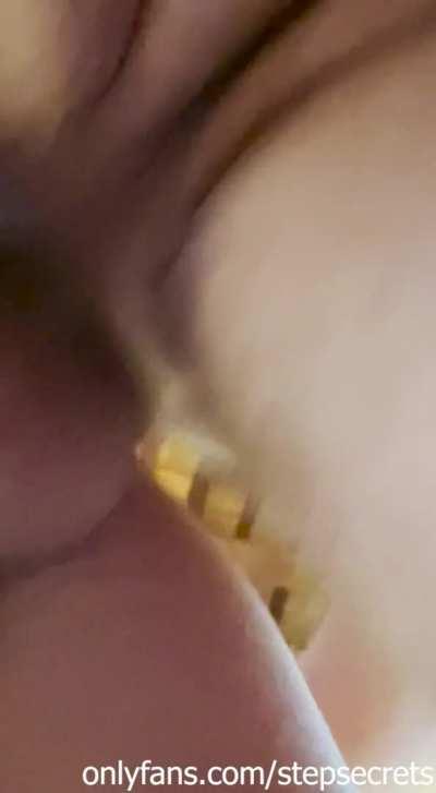 Balls deep inside my tight wet pussy