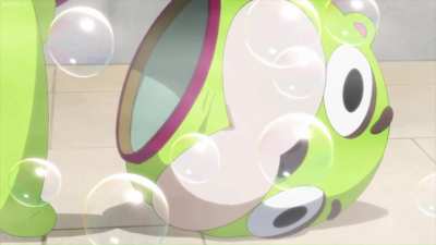 Villetta Nu stripping and revealing her sexy dark skinned body [Code Geass]