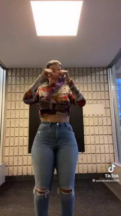 Filling out those jeans