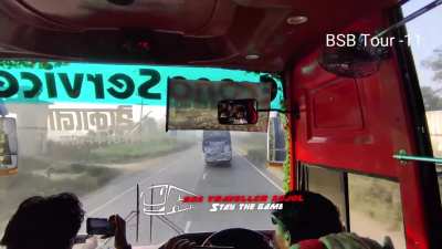 That's one hell of a bus ride 🤢