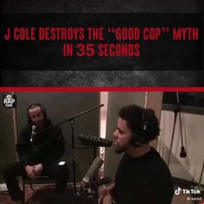 J Cole On The “Good Cop” Myth