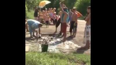 HMFT after my head hit with a log