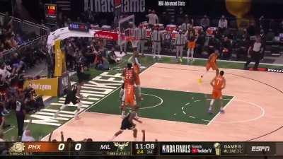 [Highlight] All of Giannis’ blocks these finals