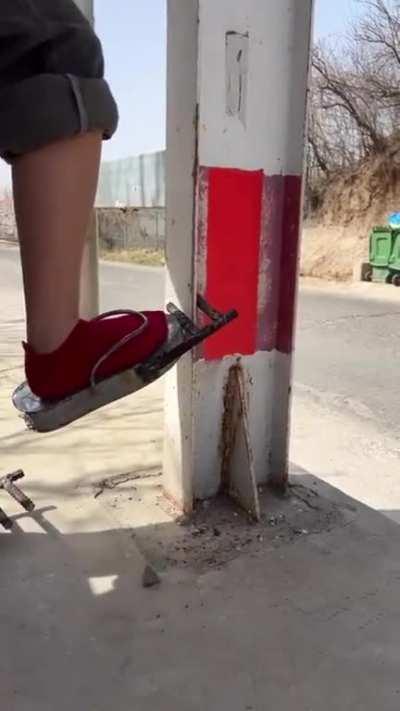 Huaraches de trabajo