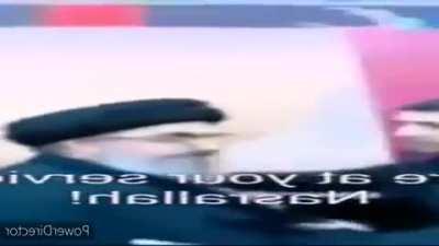 Me on my way to roumieh for making a wide nasrallah meme