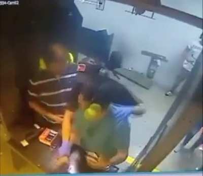 RSO freaks out, ejects unsafe morons from shooting range.