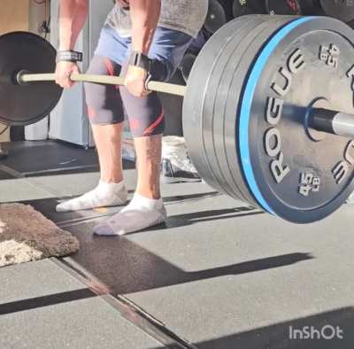 Rough day. Took 5 singles this week to get my 5. Bw currently 195 dl weight 495