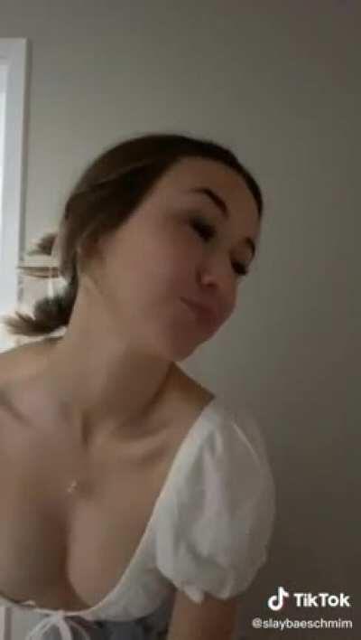 If only she was in a wet T-shirt contest