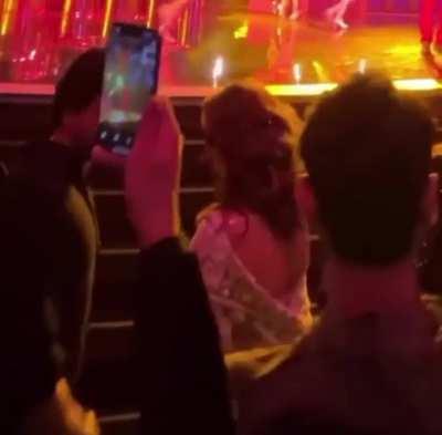 SRK and Gauri having a private moment at NMACC