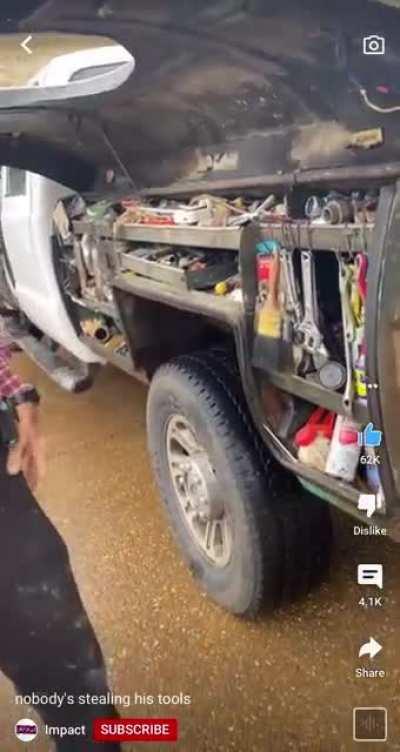 now they will never steal mah tools