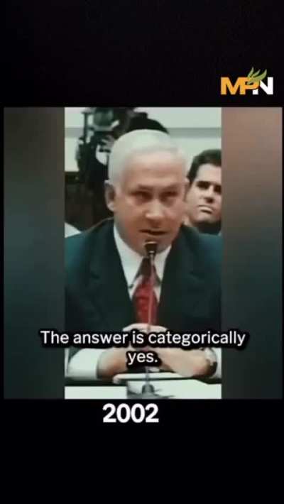 Benjamin Netanyahu calls for destroying democratic countries from 1982 to 2015.