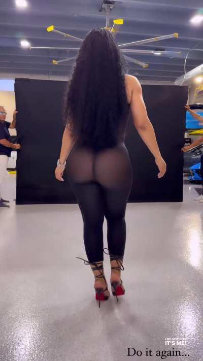 Damn, Ari. She filling that up