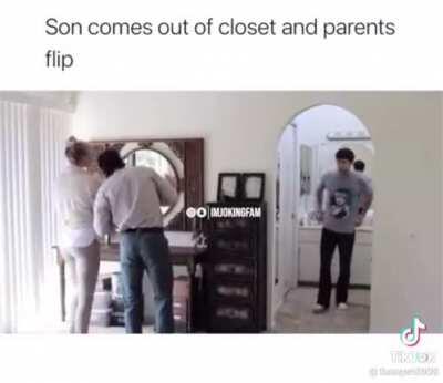 They really did flip