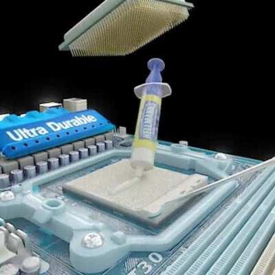 The correct way to apply thermal grease